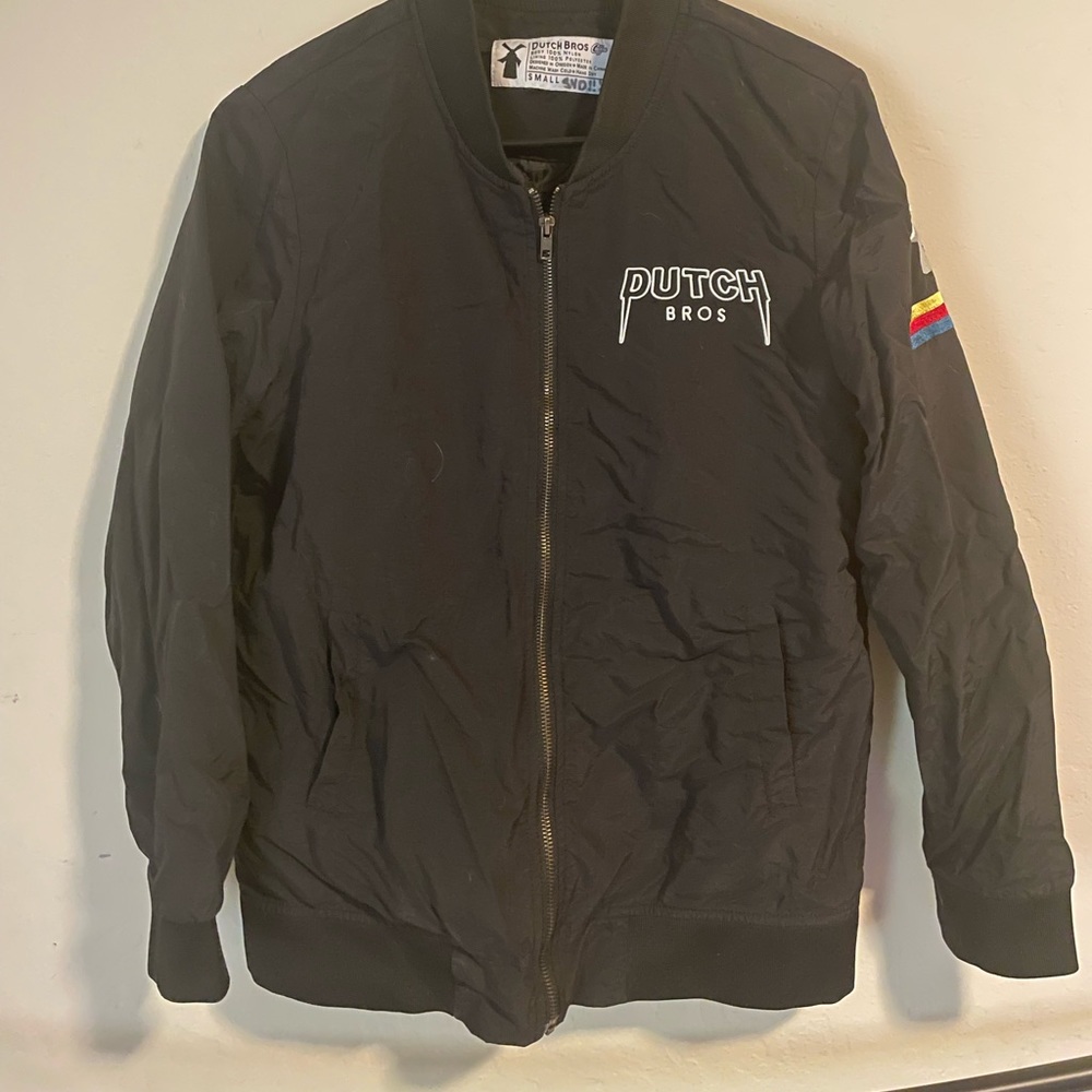 Small Dutch Bros Bomber Jacket